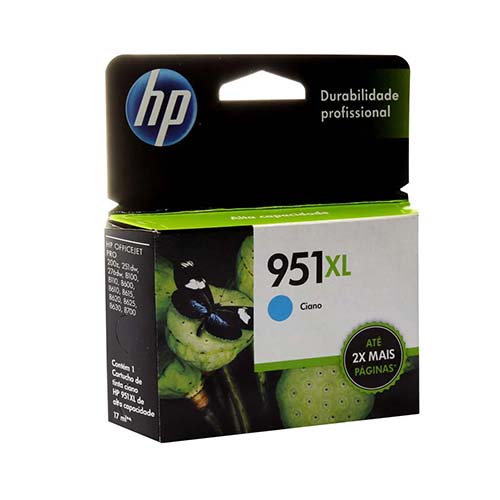 Tinteiro HP 951XL Ciano