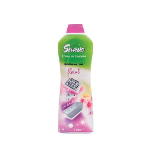 Creme de Limpeza Floral 750 ml - Suave