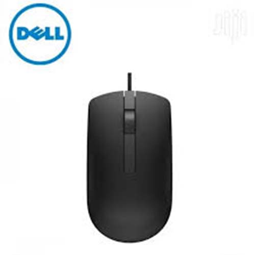 Mouse MS116 (USB - Regular - 1000 dpi - Preto) - DELL