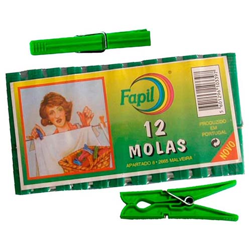 Molas de Plástico 12un - Fapil