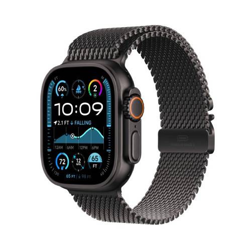 Apple Watch S10 (GPS) 46mm Black Al Sport Loop - Image 2