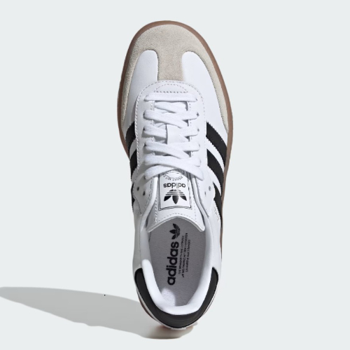 Sapatilhas Samba - Branca Nuvem / Preto / Dourado Metálico - ADIDAS
