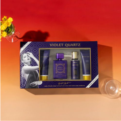 Kit VIOLET QUARTZ para Ela - 4 un