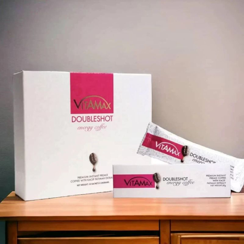 Café Energético para Mulher (10 Saquetas x 20g) - VITAMAX DOUBLESHOT