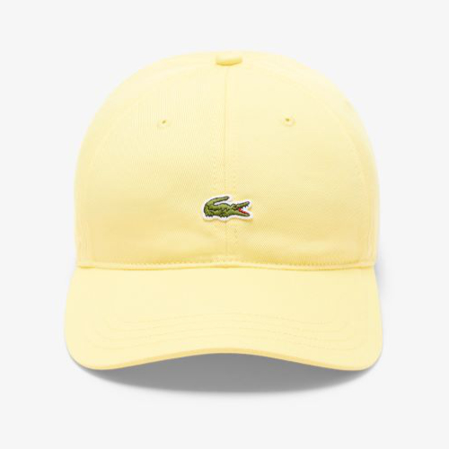 Boné de Sarja de Algodão - Giallo 107 - LACOSTE