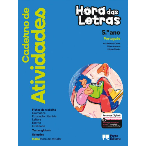 Caderno de Atividades/Hora de estudar - Hora das Letras - Português - 5.º Ano