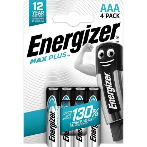 Pilhas Max Plus AAA LR03 - Pacck 4 - ENERGIZER