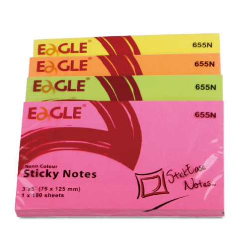 Bloco de Notas Adesivas 3x5 - EAGLE