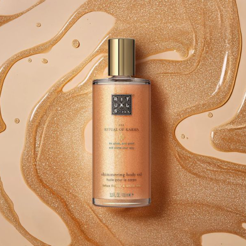 Óleo de Corpo Brilhante 100 ml - The Ritual of Karma - RITUALS