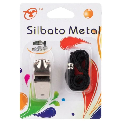 Apito Metálico AYC346-1 - SILBATO METAL