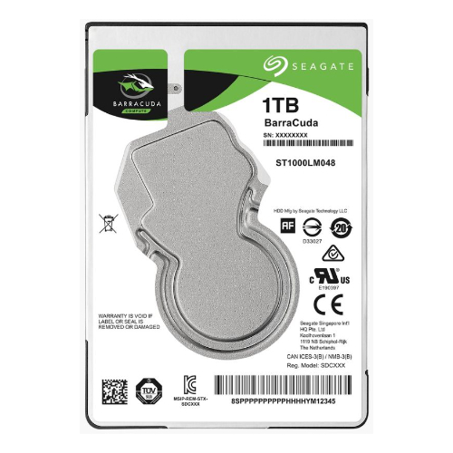 Disco HDD Interno 1 TB - SATA - 5400 RPM - ST1000LM048 - SEAGATE