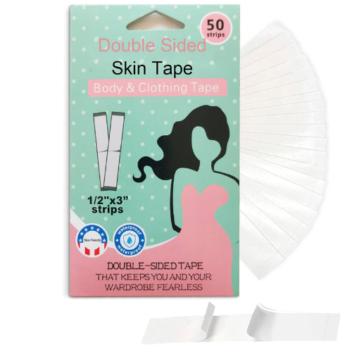 Fita Adesiva Dupla Face para Roupas - 50 un