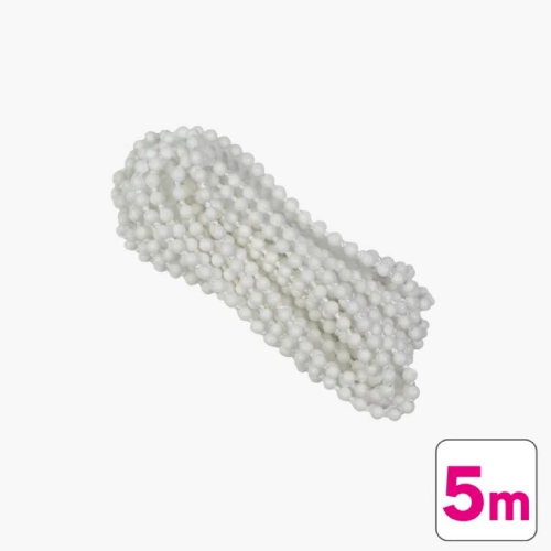 Corrente com Conector 5m - Plástico Branco - INSPIRE